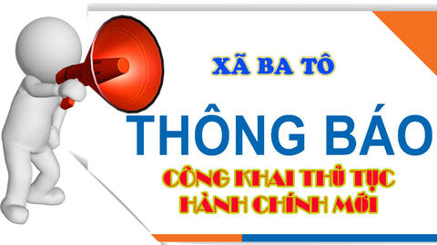 Thông báo: Công bố Danh mục thủ tục hành chính mới ban hành lĩnh vực nuôi con nuôi - Sở Tư pháp