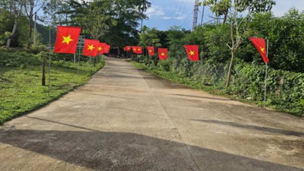 XÃ BA TÔ ĐẨY MẠNH TUYÊN TRUYỀN, CỔ ĐỘNG TRỰC QUAN CHÀO MỪNG ĐẠI HỘI ĐẠI BIỂU ĐẢNG BỘ TỈNH QUẢNG NGÃI LẦN THỨ I, NHIỆM KỲ 2025–2030