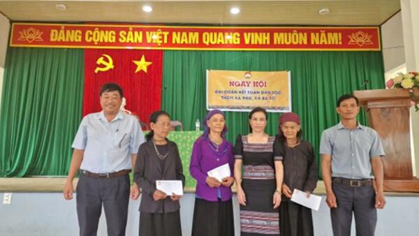 KHU DÂN CƯ THÔN XÀ RÂU TỔ CHỨC NGÀY HỘI ĐẠI ĐOÀN KẾT TOÀN DÂN TỘC NĂM 2025