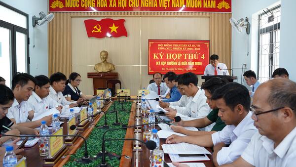 BA TÔ TỔ CHỨC THÀNH CÔNG KỲ HỌP THỨ 4  HĐND XÃ BA TÔ KHÓA XIII, NHIỆM KỲ 2026 – 2031